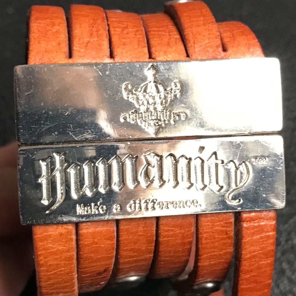 Humanity Leather Bracelet